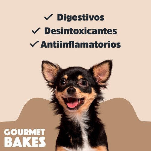 Imagen 5 de 6 de Galletas Para Perros Gourmet Bakes Dulce De Leche
