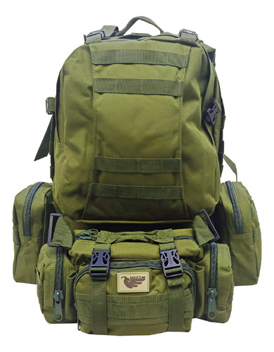 Mochila Eagle Claw Military Tactical 40 Litros Color Verde