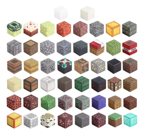 Combinação Definitiva Do Minecraft, Blocos Magnéticos De 136