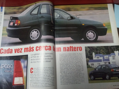 Revista Parabrisas 211 1996 Vw Polo Classic Sd.leer Bien