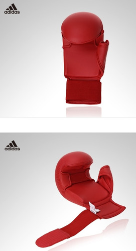 Luva adidas Karate Wkf Vermelho