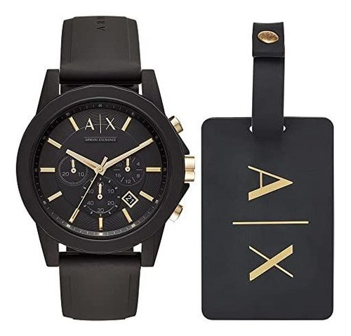 Armani Exchange - Reloj De Vestir Con Cronógrafo Para