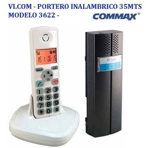Portero Electrico Y Telefono Inalambrico Vi.com 3622f Commax