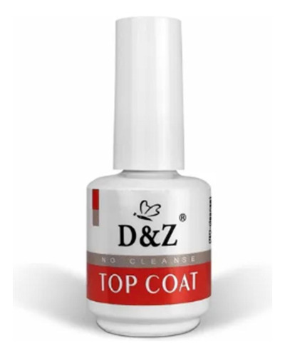 Selante Fortalecedor Dez Unha Gel Fibra Porcelana Top Coat