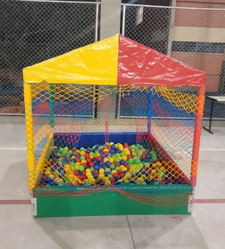 Aluguel De Brinquedos Piscina De Bolinhas + Cama Elástica