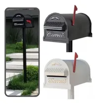 Comprar Caixa De Correio Americana De Alumínio Com Pedestal Moderna