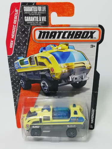 Matchbox Hardnoze Mbx Heroic Rescue 