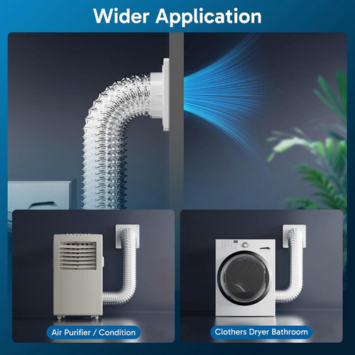 - Conector De Ventilación Para Secadora, Kit De Ventilación