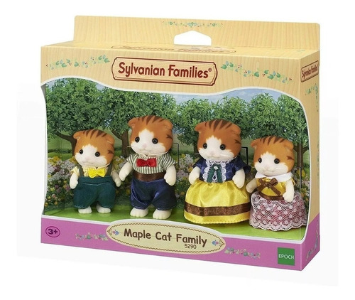 Sylvanian Families Familia Gatos De Maple 5290 En Cuotas