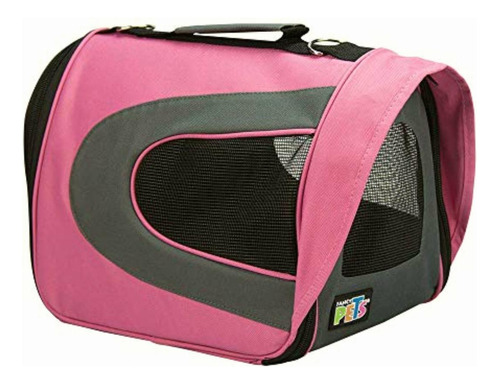 Fancypets Fl8801 Transportadora Tela, Color Rosa, Chico