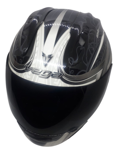 Casco Vega 4 Xl Negro Edición Slayer Negro Casco Vega 4 Xl