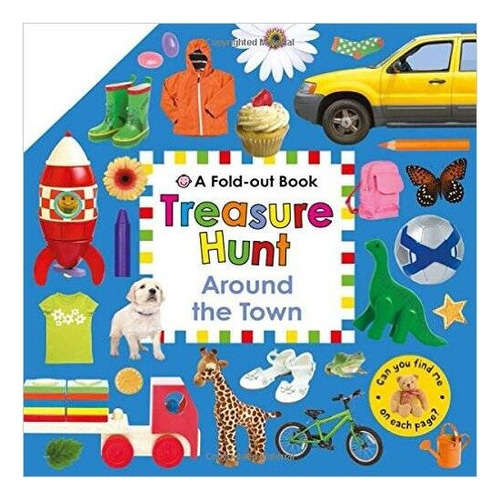 Around The Town - A Fold-out Treasure Hunt Kel Ediciones