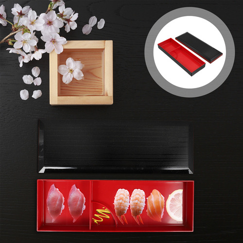 Contenedor Japonés Para Pícnic, Lonchera Para Sushi, Estilo
