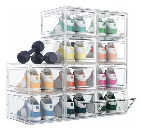 comprar Cajas Organizadoras Zapatos Apilables Almacenaje 10 Piezas