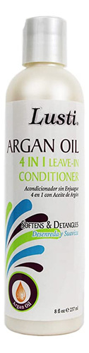 Lusti Aceite De Argán 4 En 1 Acondicionador Para Dejar En .