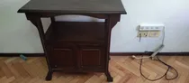 Comprar Mesita Antigua De Madera Para Tv U Otros Usos Muy Buen Estad