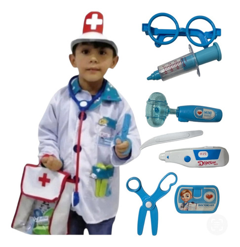 Disfraz Niño Profesiones Y Oficios Doctor 