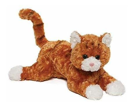 Gund Gato Relleno De Peluche, Naranja / Blanco, 14  .