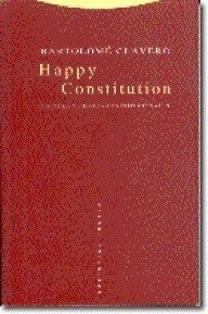 Happy Constitution. Cultura Y Lenguas Cons. Clavero Salvador