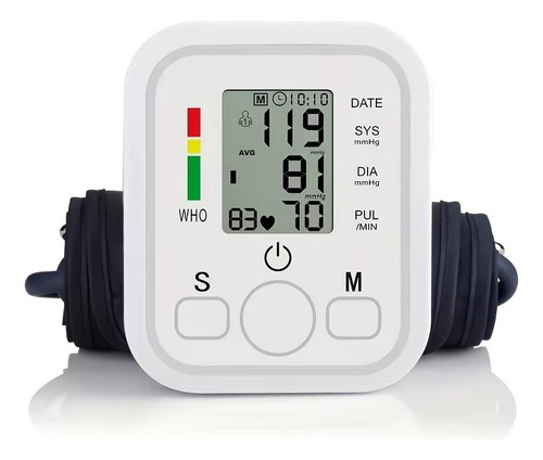 Medidor Pressão Arterial Braço Digital Automático