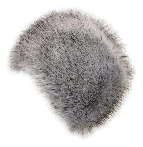 Mujeres Hombres Invierno Faux Fur Hat Skull Cap Cuff Beanie