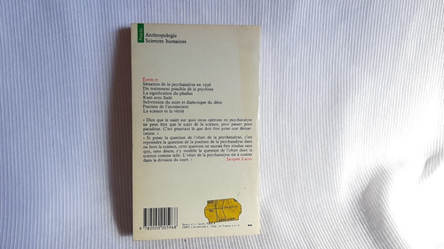 Imagen 2 de 5 de Ecrits 2 Jacques Lacan Seuil En Frances