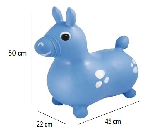 Imagen 2 de 6 de Caballo Saltarin Turby Original Bebe - Aire Libre Playking