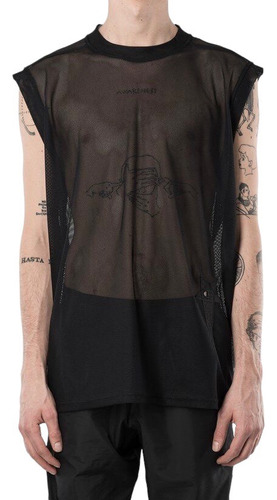 Musculosa Microtul Hombre/mujer Unisex Oversize