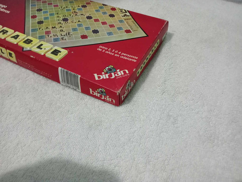 Juego De Mesa Scrabble De Birjan (a2) (Usado)