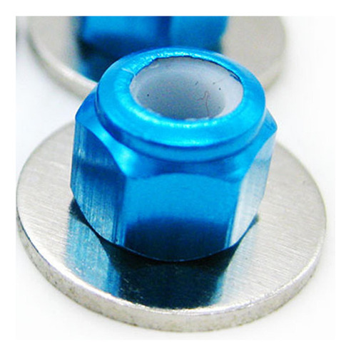 2 X 8 Piezas De Tuercas De Bloqueo De Rueda M3 Con Junta,