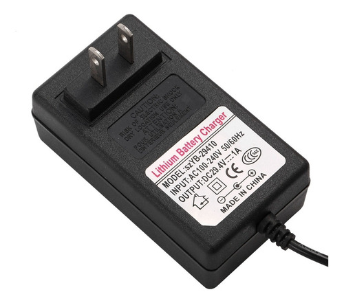 Adaptador De Corriente 29.4v1a Fuente De Cargador De Batería