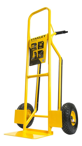 Carro De Mano Acero Stanley Ht524 Zorra Hasta 250kg - Rex Color Amarillo