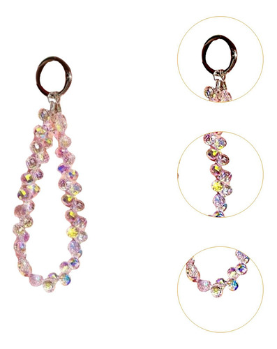 2 Llavero Con Cuentas, Pulsera, Llavero Para Estuche De