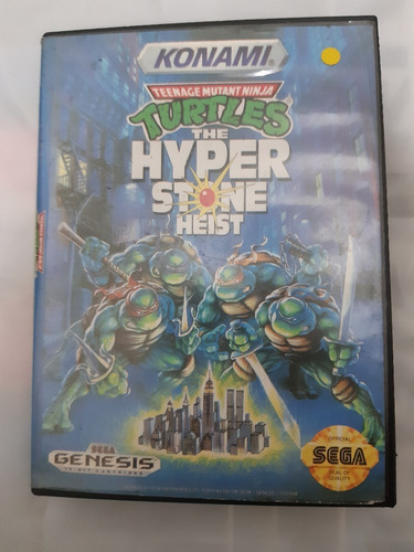 Tartarugas Ninja: Turtles Hyperstone Heist, M.drive, Sega