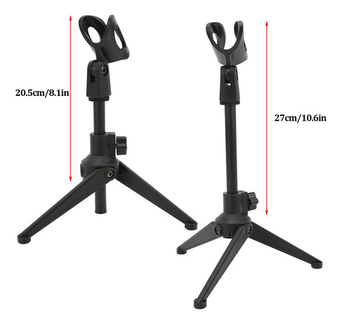 Minimesa Con Soporte De Micrófono Ajustable Y Trípode De Esc