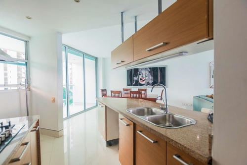 Imagen 2 de 14 de Apartamento Amoblado En Venta Bocagrande - Cartagena