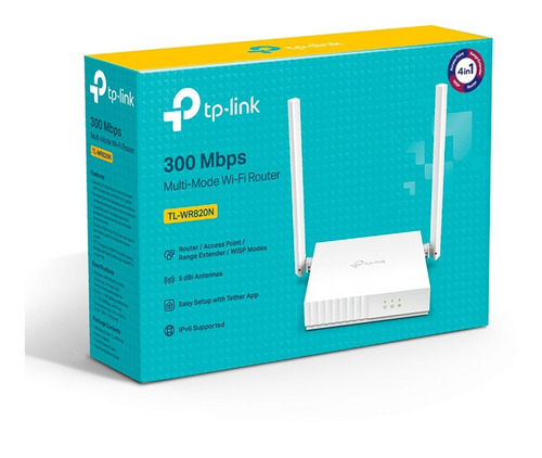 Router TP-Link TL-WR820N V2 blanco 220V