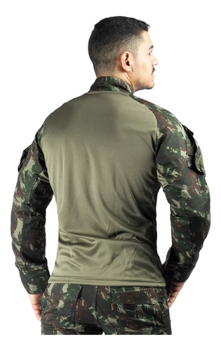 Combat Shirt Airsoft Fox Boy Eb Exercito Brasileiro