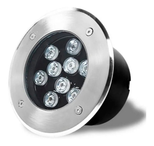 Lampara Empotrable Para Piso Led 9w Uso En Exterior Emp9