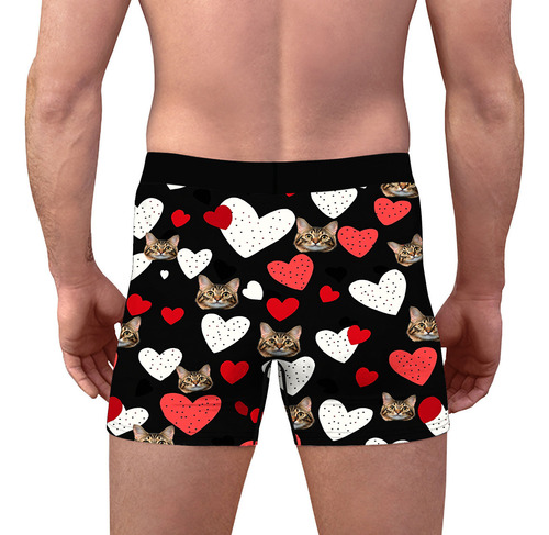 Ropa Interior Para Hombre N Con Estampado De Hombre, Transpi