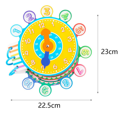 Reloj De Juguete Para Niños, Juguetes De Aprendizaje