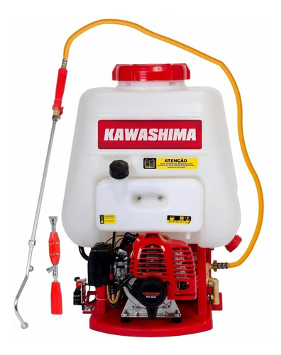 Pulverizador Costal Motorizado Gasolina 26cc Kawashima  2625