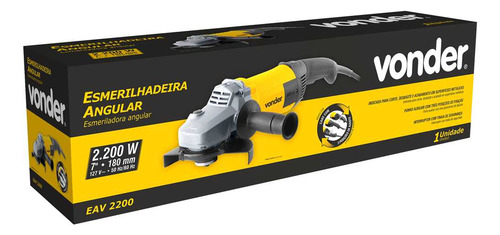 Esmerilhadeira Angular 7' Eav 2200 2200w 127v Vonder