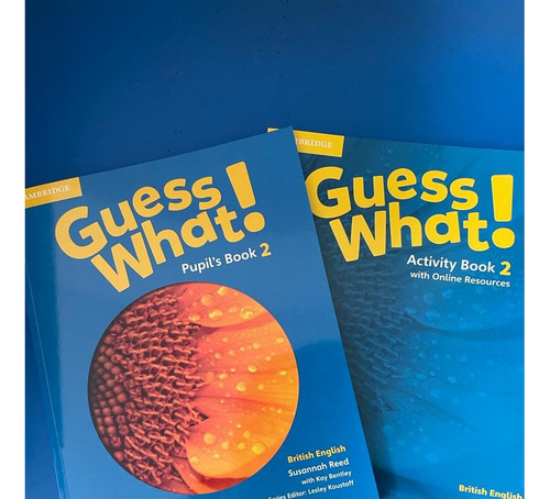 Pack Libro Guess What! Pulpil´s Book 2 + Activity Book 2