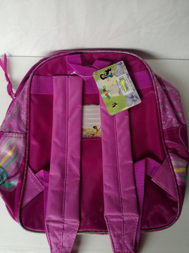 Imagen 2 de 3 de Mochila Espalda 12 Tinkerbell Campanita Duendesyprincesas
