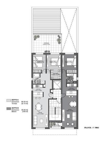 Imagen 11 de 13 de Venta Deptos. 1 Dormitorio En Construcción, Mendoza 2800 - Gazze