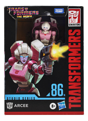 Transformers The Movie Arcee Studio Series 86 Hasbro Cd