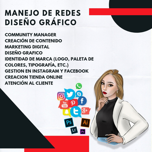 Imagen 1 de 5 de Community Manager- Manejo De Redes 