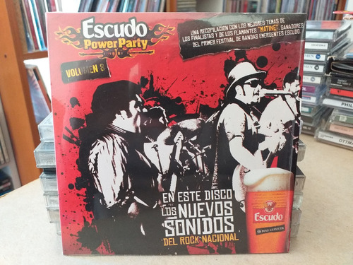 Cd Escudo Power Party/  Volumen 8