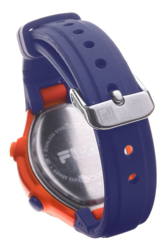 Reloj Fila Niño Azul Casual Kids Lifestyle 38205005 Color del bisel Naranja Color del fondo Gris